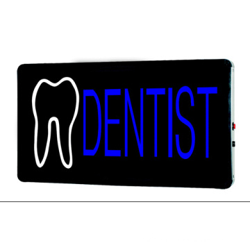 Светодиодный знак стоматолога